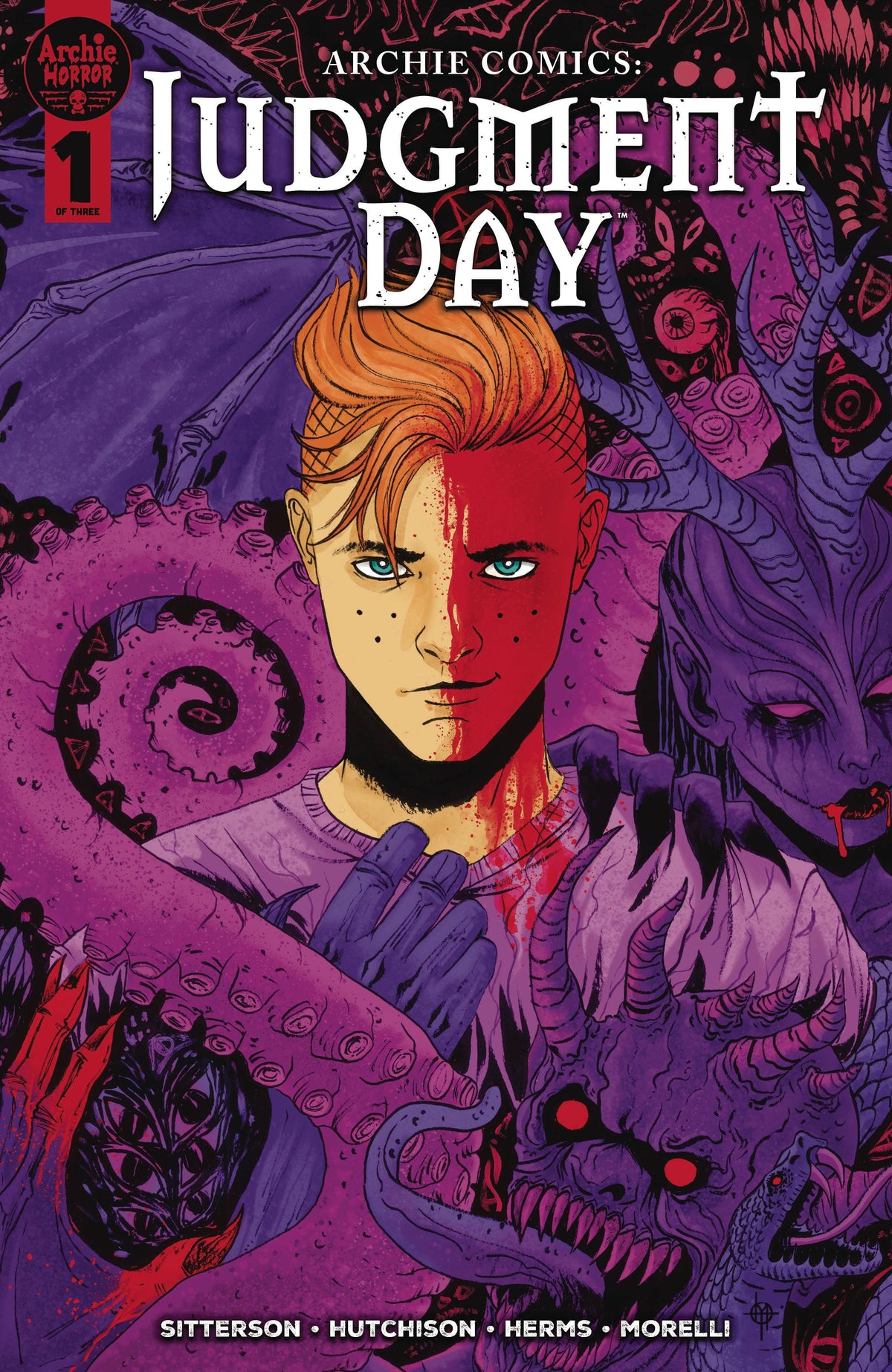 ARCHIE COMIC PUBLICATIONS Comic Books ARCHIE COMICS JUDGMENT DAY #1 (OF 3) CVR A MEGAN HUTCHISON 76281653964700111 MAR241044