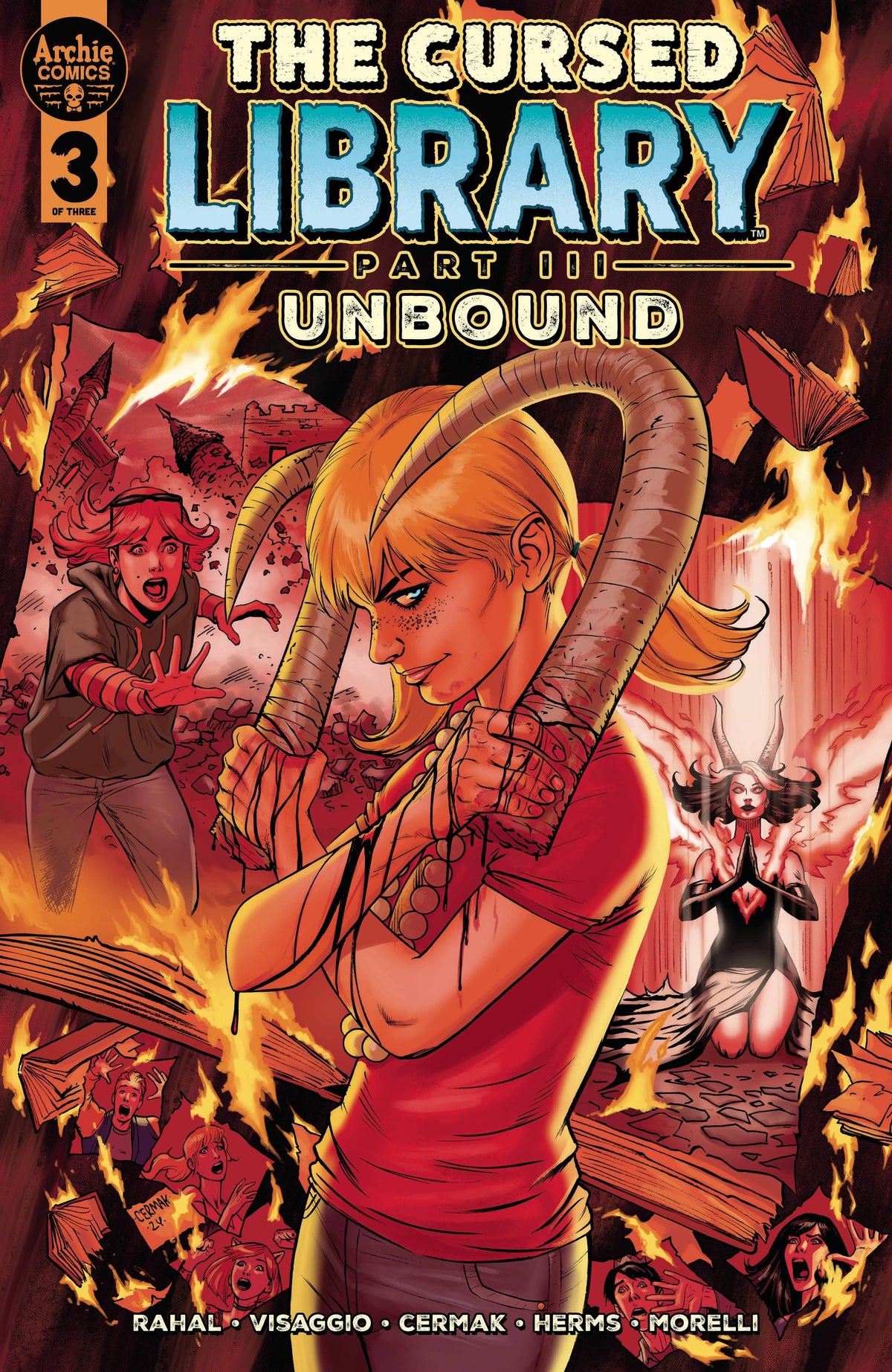 Archie Comic Publications Comic Books CURSED LIBRARY UNBOUND CVR A CRAIG CERMAK 76281682511500311 AUG241121