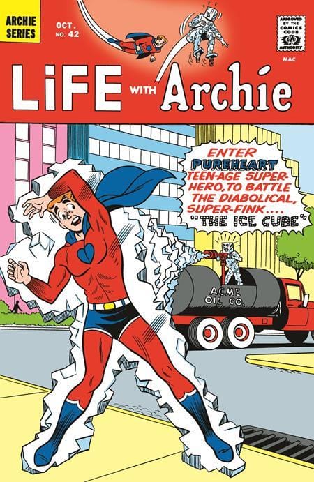 Archie Comic Publications Comic Books LIFE WITH ARCHIE #42 FACSIMILE EDITION CVR D BOB WHITE FOIL VAR 76281679242400141 0426AC8229