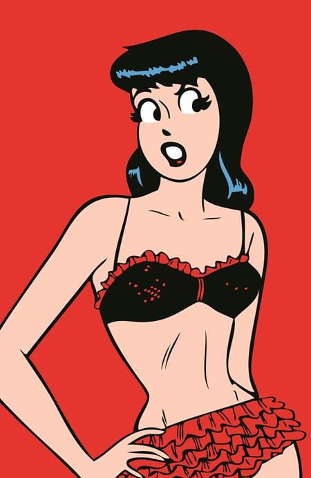 Archie Comics Publications Comic Books ARCHIE COMICS 85TH ANNIVERSARY PRESENTS BETTY & VERONICA SWIMSUIT SPECIAL (ONE SHOT) CVR F DAN DECARLO RED FOIL VERONICA PIN UP VAR 76281628774600161 0526AC0544