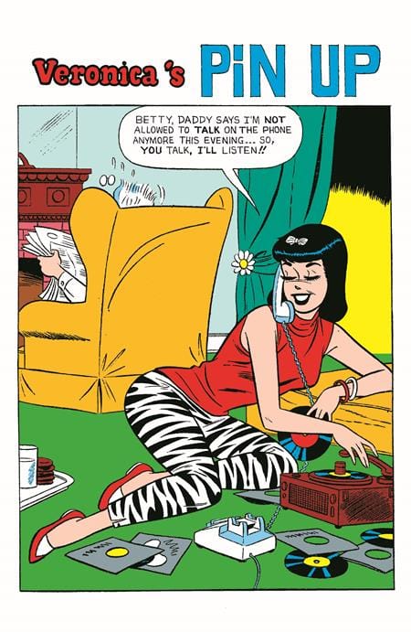 Archie Comics Publications Comic Books ARCHIE FACSIMILE #9 BETTY AND VERONICA #40 CVR C DAN DECARLO VERONICA RETRO ART VAR 76281633888200931 0825AC0538