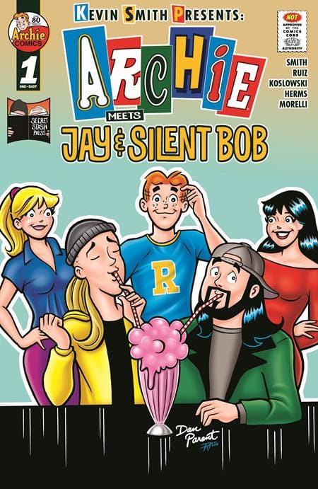 Archie Comics Publications Comic Books ARCHIE MEETS JAY AND SILENT BOB #1 (ONE SHOT) CVR E DAN PARENT VAR (MR) 76281676484100151 0525AC496