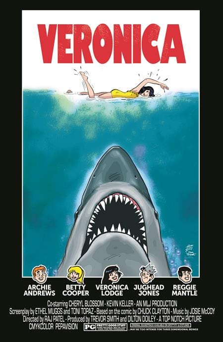 Archie Comics Publications Comic Books ARCHIES TV LAUGH OUT #79 FACSIMILE EDITION CVR C DAN PARENT ROSARIO TITO PENA VERONICA MOVIE POSTER VAR 76281628856900131 0326AC0459