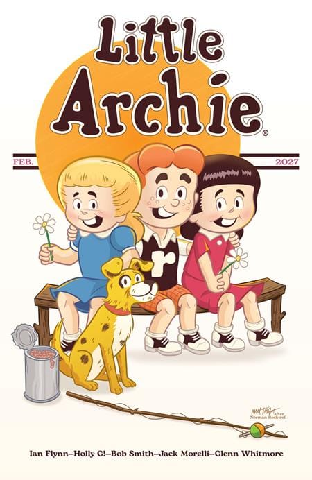 Archie Comics Publications Comic Books BETTY AND VERONICAS VALENTINES SPECTACULAR (ONE SHOT) CVR B MATT TALBOT LITTLE ARCHIE VAR (Release Date: 01/13/2027) 76281628727200121 1126AC0518