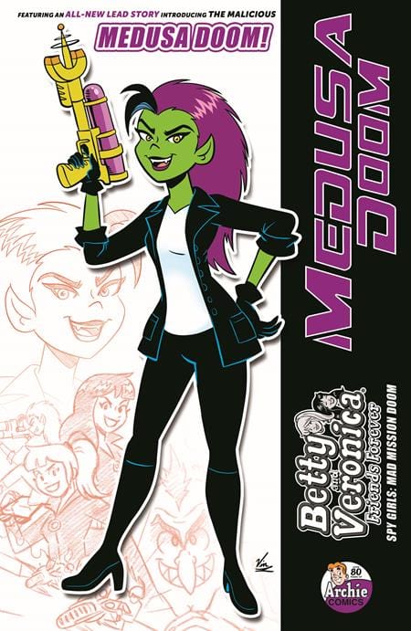 Archie Comics Publications Comic Books BETTY & VERONICA FRIENDS FOREVER SPY GIRLS (ONE SHOT) CVR B VINCENT LOVALLO VAR 76281632628502521 0325AC447