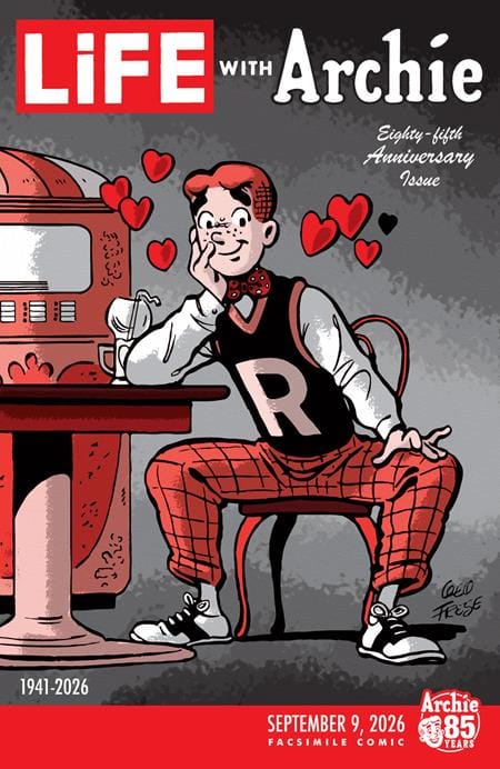 Archie Comics Publications Comic Books LIFE WITH ARCHIE #1 FACSIMILE CVR B GEORGE FRESE LIFE MAGAZINE VAR (Release Date: 09/09/2026) 76281656743500121 0726AC0633