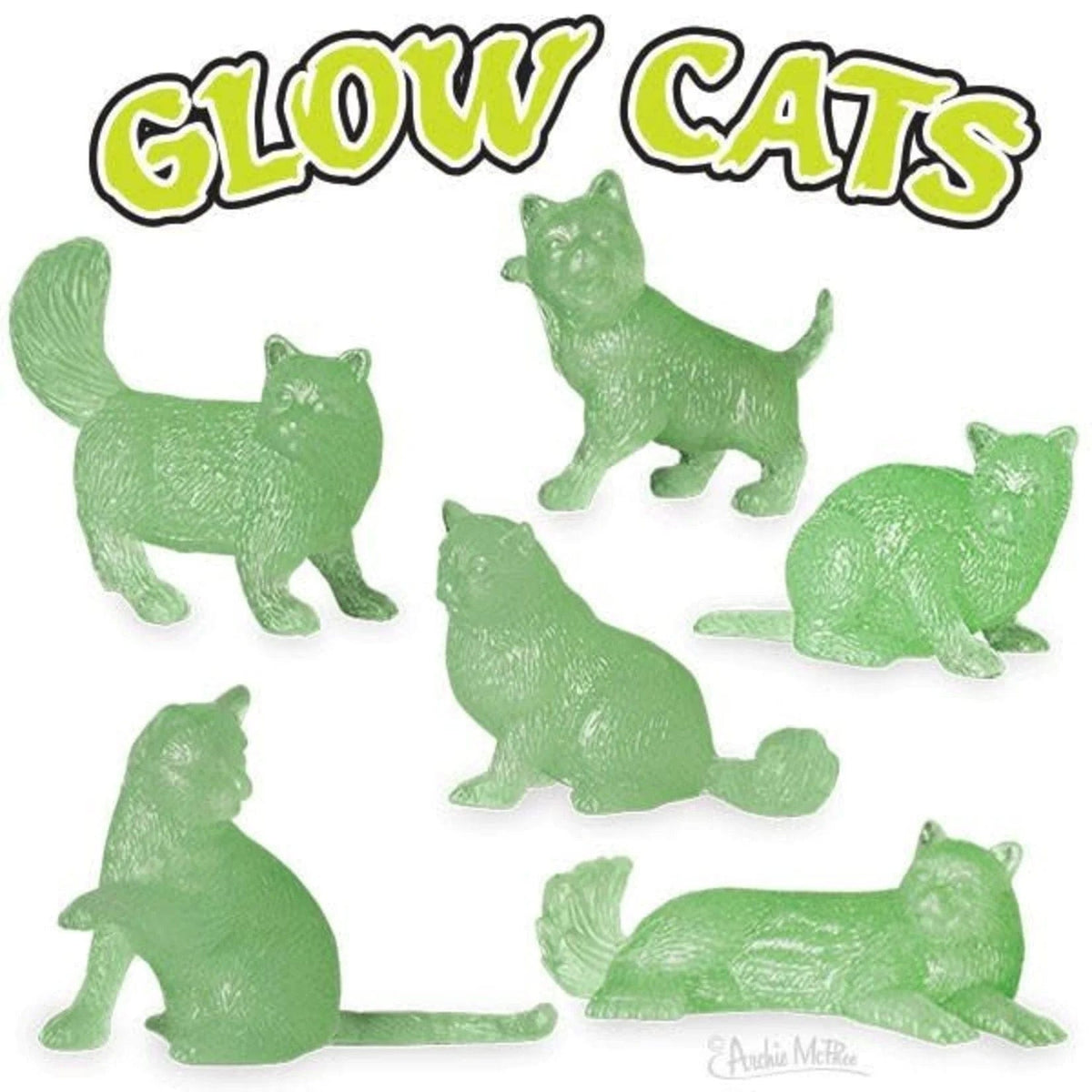 Archie McPhee Toys > Other Toys Archie McPhee: Glow Cats 739048127324 12732