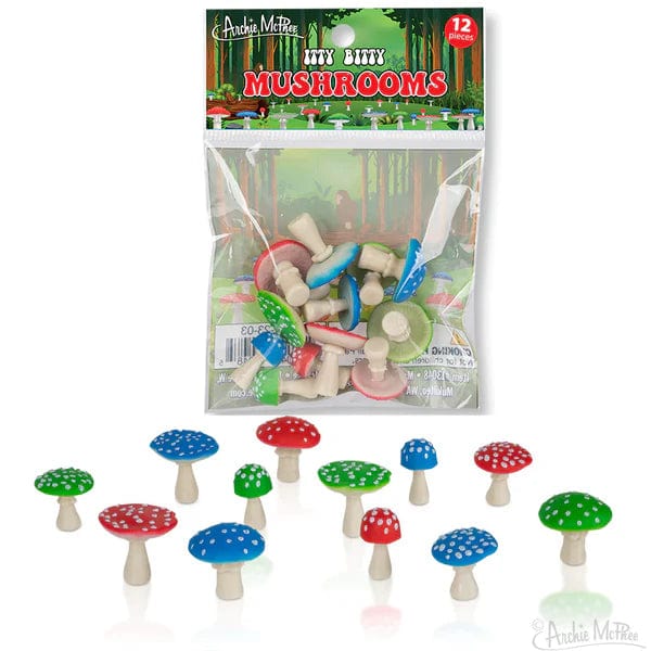 Archie McPhee Toys > Other Toys Archie McPhee: Itty Bitty Mushrooms 739048130485 13048