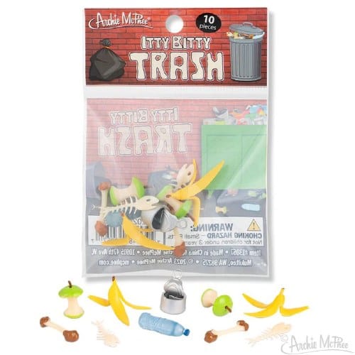 Archie McPhee Toys > Other Toys Archie McPhee: Itty Bitty Trash 739048130577 13057