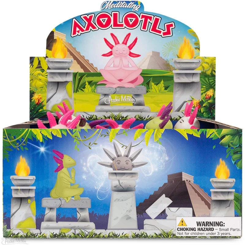 Archie McPhee Toys > Other Toys Archie McPhee: Meditating Axolotls 739048130294 13029