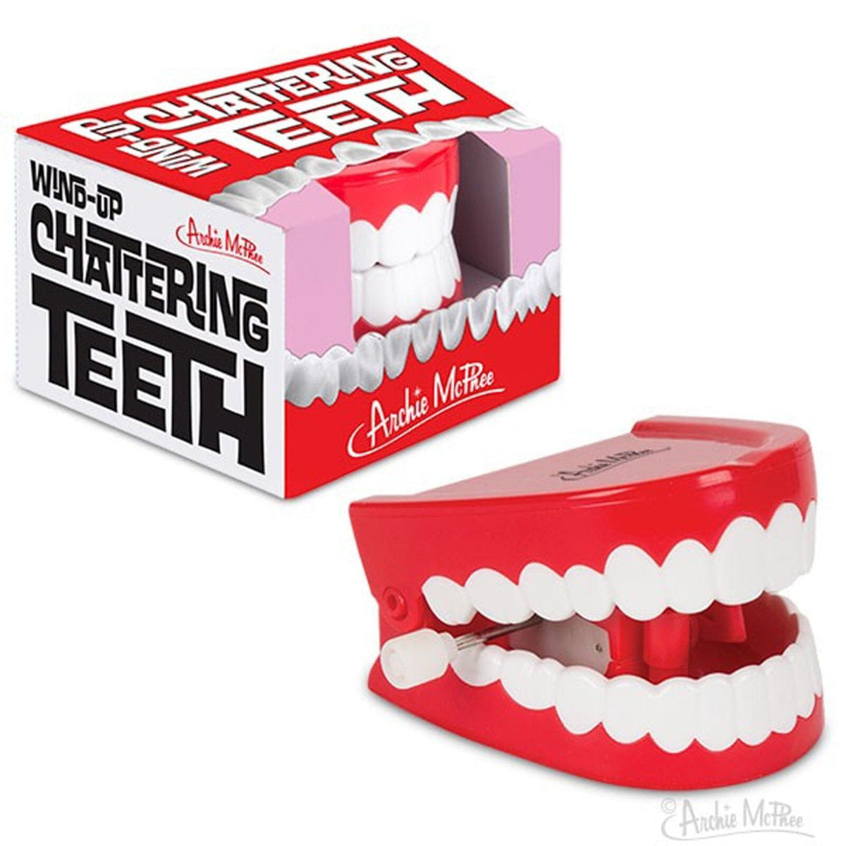 Archie McPhee: Wind-Up Chattering Teeth