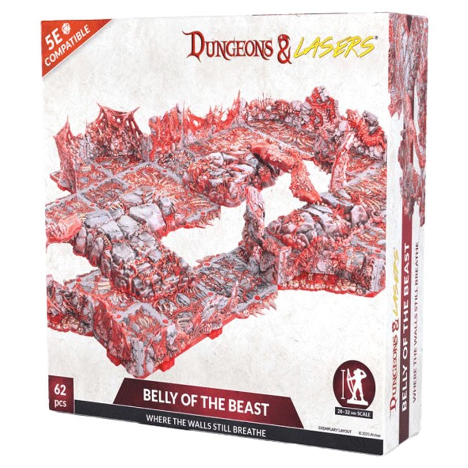 Archon Studio Hobby Supplies > Terrain Dungeons & Lasers: Belly of the Beast 5901397105727 ACHDNL0138