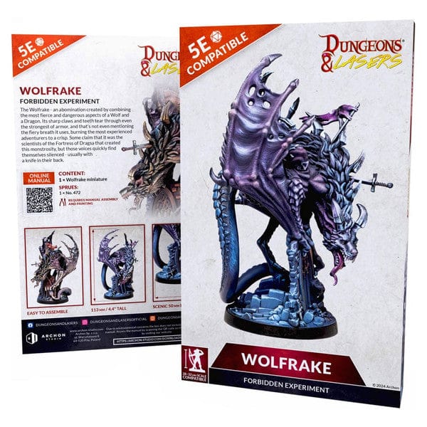Archon Studio Miniatures > Other Miniatures Dungeons & Lasers: Deuslair - Wolfrake 5901414676728 ACHDNL0082