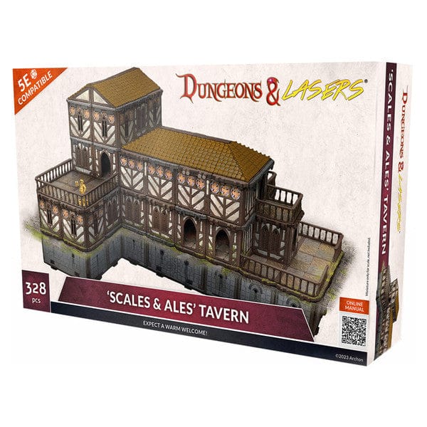 Archon Studio Miniatures > Other Miniatures Dungeons & Lasers: "Scales & Ales" Tavern 5901414674151 ACHDNL0057