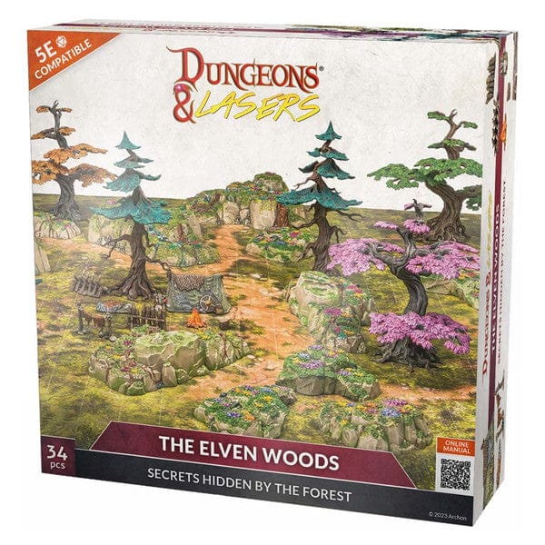 Archon Studio Tabletop Games > Miniature Games > Expansions Dungeons & Lasers: The Elven Woods 5901414674144 ACHDNL0056