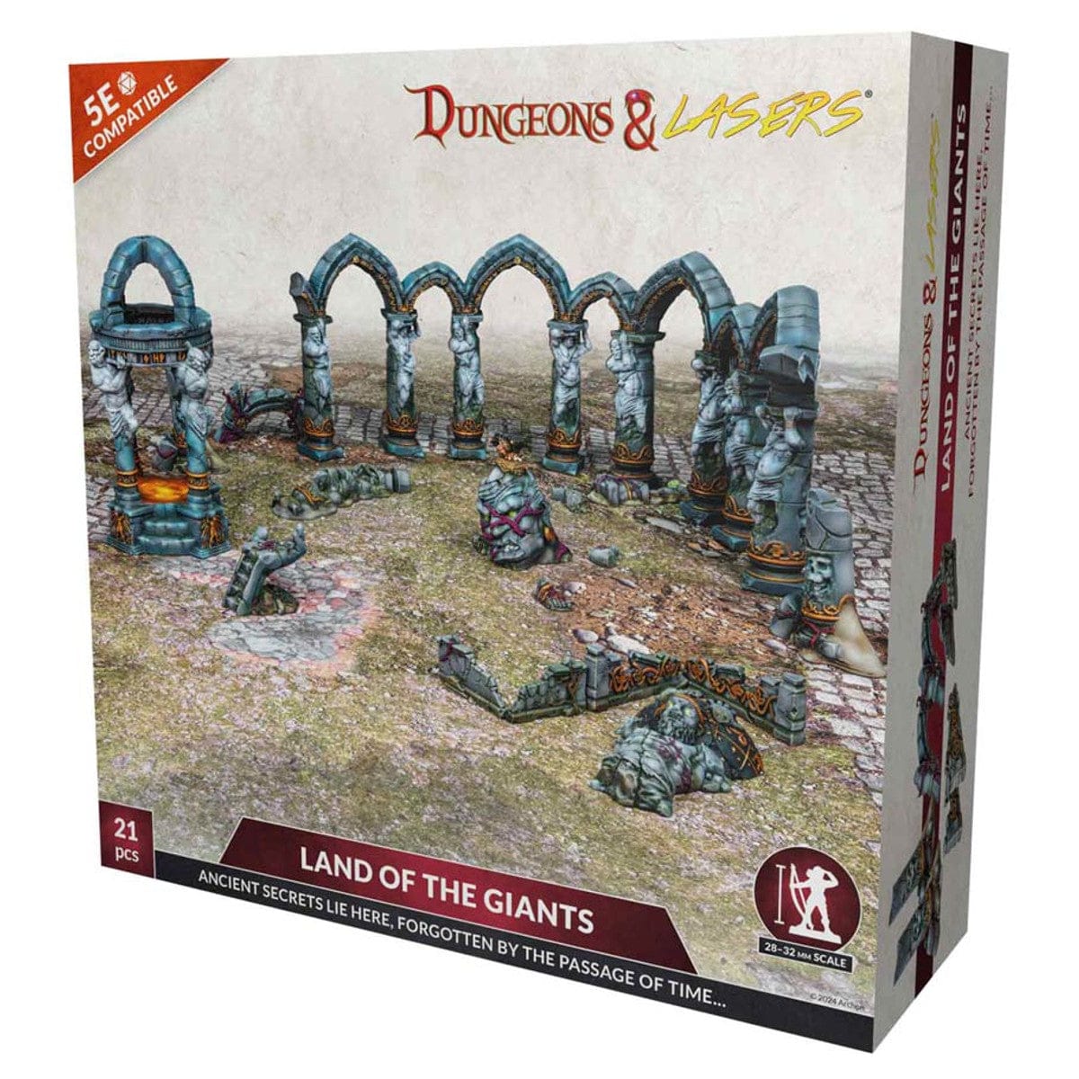 Archon Studio Tabletop Games > Role-Playing Games > Accessories Dungeons & Lasers: Land Of The Giants 5901414674786 ACHDNL0071