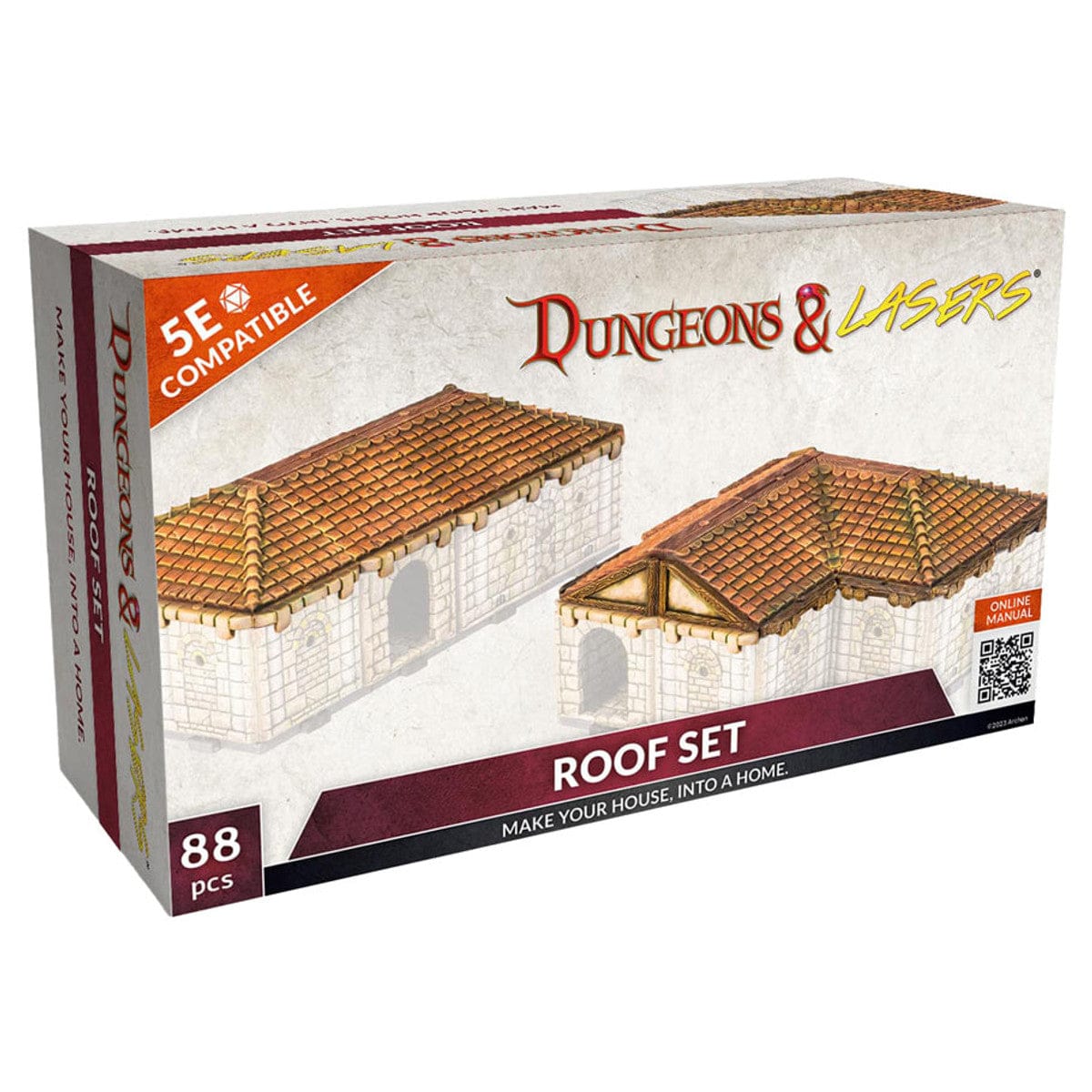 Archon Studio Tabletop Games > Role-Playing Games > Accessories Dungeons & Lasers: Roof Set 5901414673482 ACHDNL0047