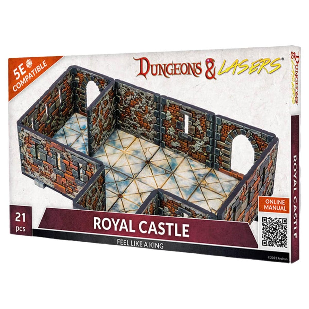 Archon Studio Tabletop Games > Role-Playing Games > Accessories Dungeons & Lasers: Royal Castle 5901414673703 ACHDNL0050