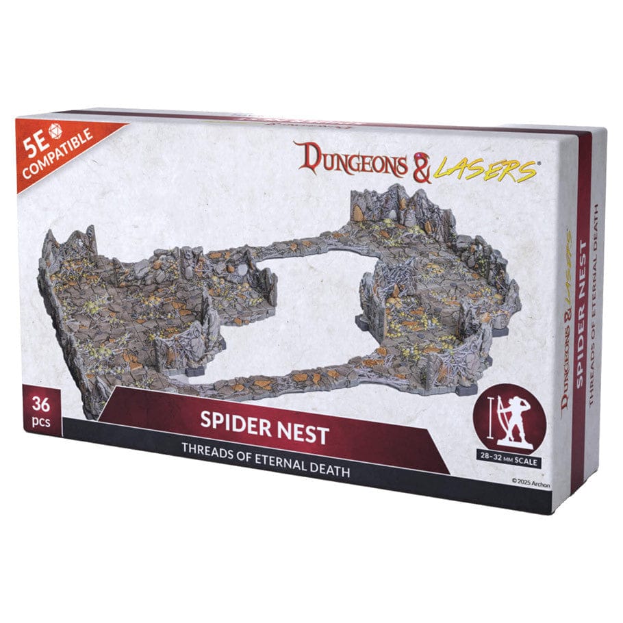 Archon Studio Tabletop Games > Role-Playing Games > Accessories Dungeons & Lasers: Spider Nest 5901397102115 ACHDNL0129