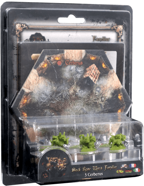 Ares Games Board Games > Large Box Games Black Rose Wars: Familiars - Cerberus 8054181515275 AGS BLRW007