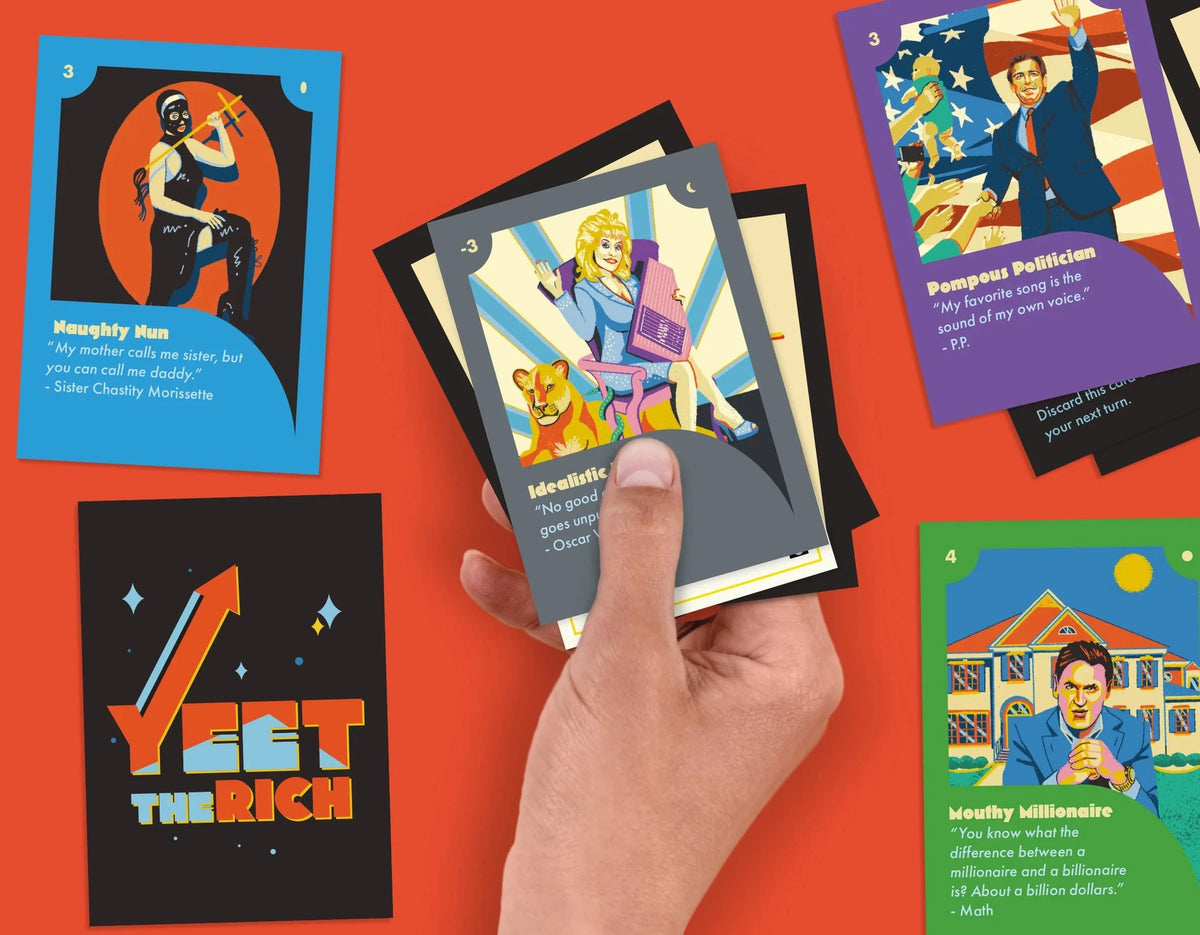 Asmodee Board Games > Card Games Yeet the Rich 659465108525 ASMYTRBP10