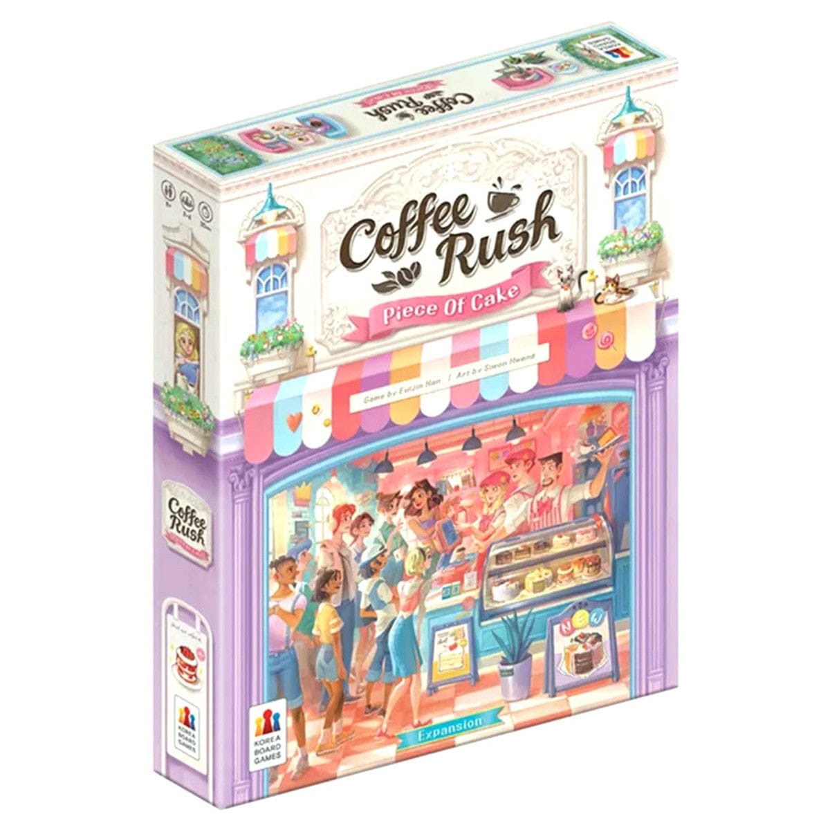 Asmodee Board Games > Expansion Coffee Rush: Piece of Cake Expansion 3558380131441