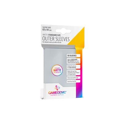 Gamegenic - OUTER SLEEVES MATTE STANDARD SIZE Gamegenic - OUTER SLEEVES MATTE STANDARD SIZE