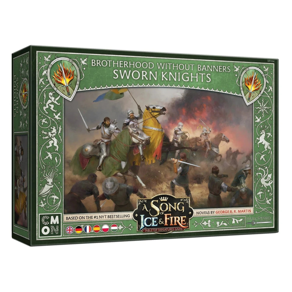 Asmodee Miniatures > Other Miniatures A SONG OF ICE AND FIRE: BROTHERHOOD SWORN KNIGHTS MINIATURE SET 889696018175 SIF014