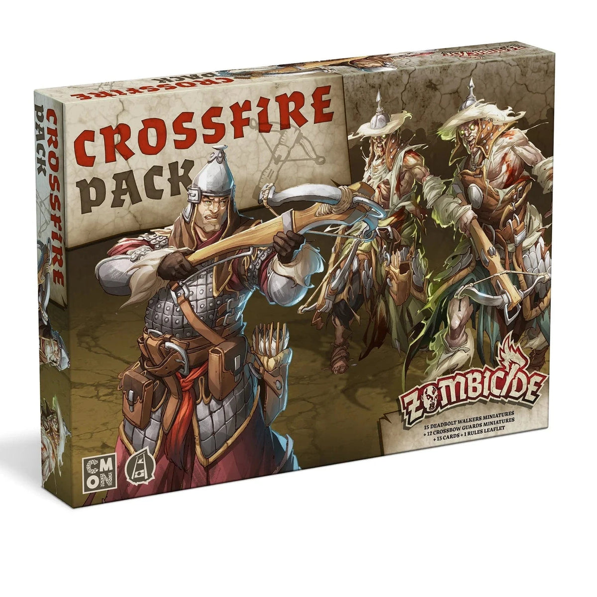 Asmodee Miniatures > Other Miniatures ZOMBICIDE: WHITE DEATH - CROSSFIRE MINIATURES PACK 889696017109 GUF047