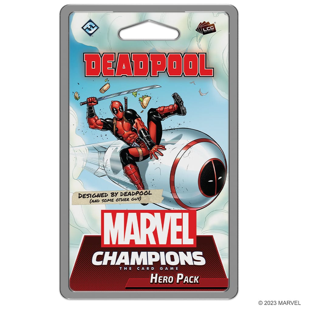 Fantasy Flight Games Tabletop Games > Large Box Games > Expansions Marvel Champions: The Card Game - Deadpool Expanded Hero Pack 841333121402 MC44EN