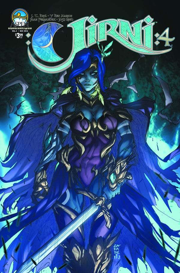 ASPEN MLT INC Comic Books JIRNI VOL 2 #4 CVR C CAFARO (O/A) 75318272766000431 JUN231620