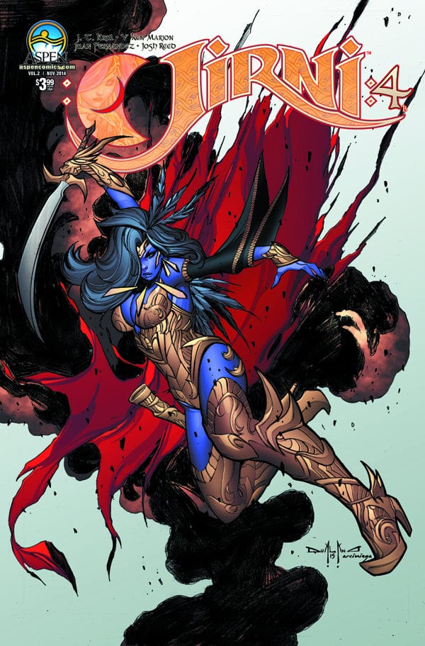 ASPEN MLT INC Comic Books JIRNI VOL 2 #4 CVR D QUALANO (O/A) 75318272766000441 JUN231621