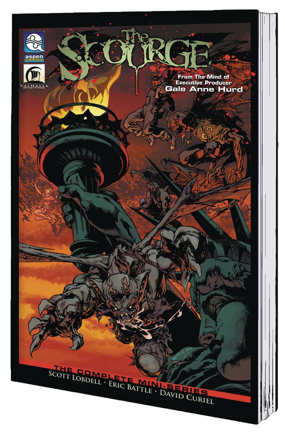 ASPEN MLT INC Graphic Novel SCOURGE TP VOL 01 9781941511350 AUG171244