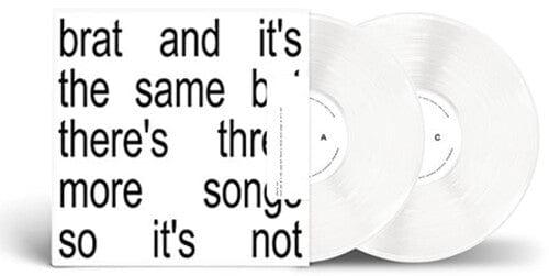 Atlantic Music > Vinyl Records Charli XCX - Brat And It's The Same But There's Three More Songs So It's Not (Colored Vinyl, White) 075678603983 ATL603983.1