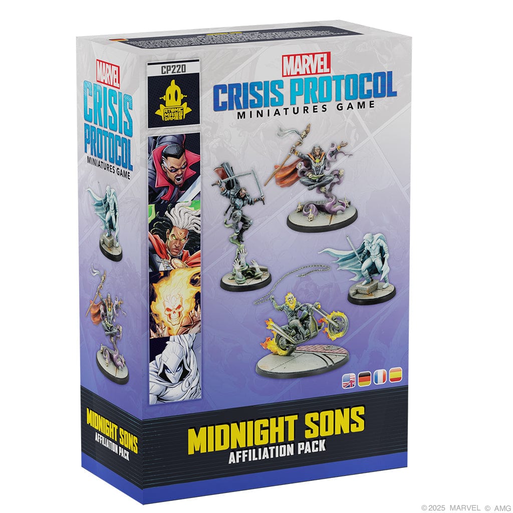 Atomic Mass Games Miniatures > Other Miniatures Marvel: Crisis Protocol - Midnight Sons Affiliation Pack 841333129446 CP220