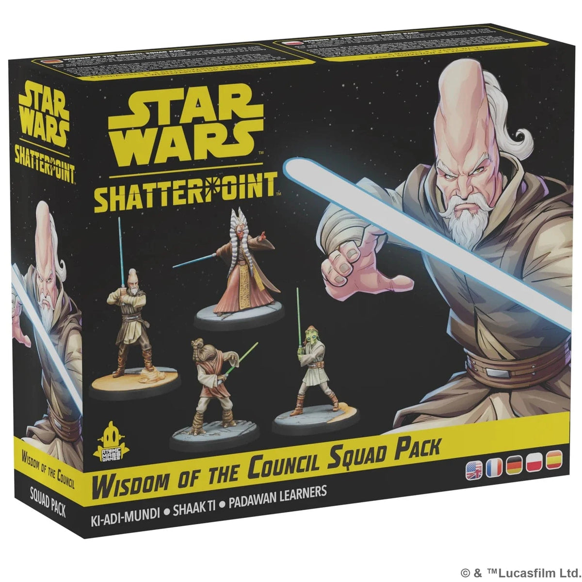 Atomic Mass Games Miniatures > Other Miniatures STAR WARS: SHATTERPOINT - WINDOW OF THE COUNCIL SQUAD PACK 841333128470