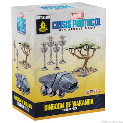 Atomic Mass Games Tabletop Games > Miniature Games > Expansions Marvel Crisis Protocol: Kingdom of Wakanda - Terrain Pack 841333124069 CP59