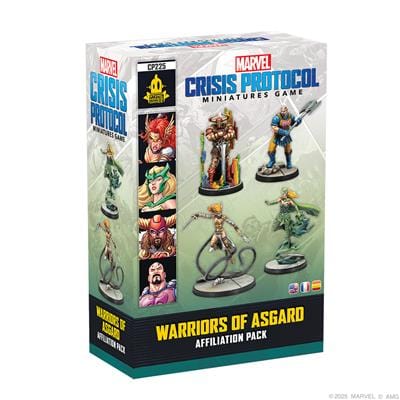 Atomic Mass Games Tabletop Games > Miniature Games > Expansions Marvel: Crisis Protocol - Warriors of Asgard Affiliation Pack 841333129576 CP225
