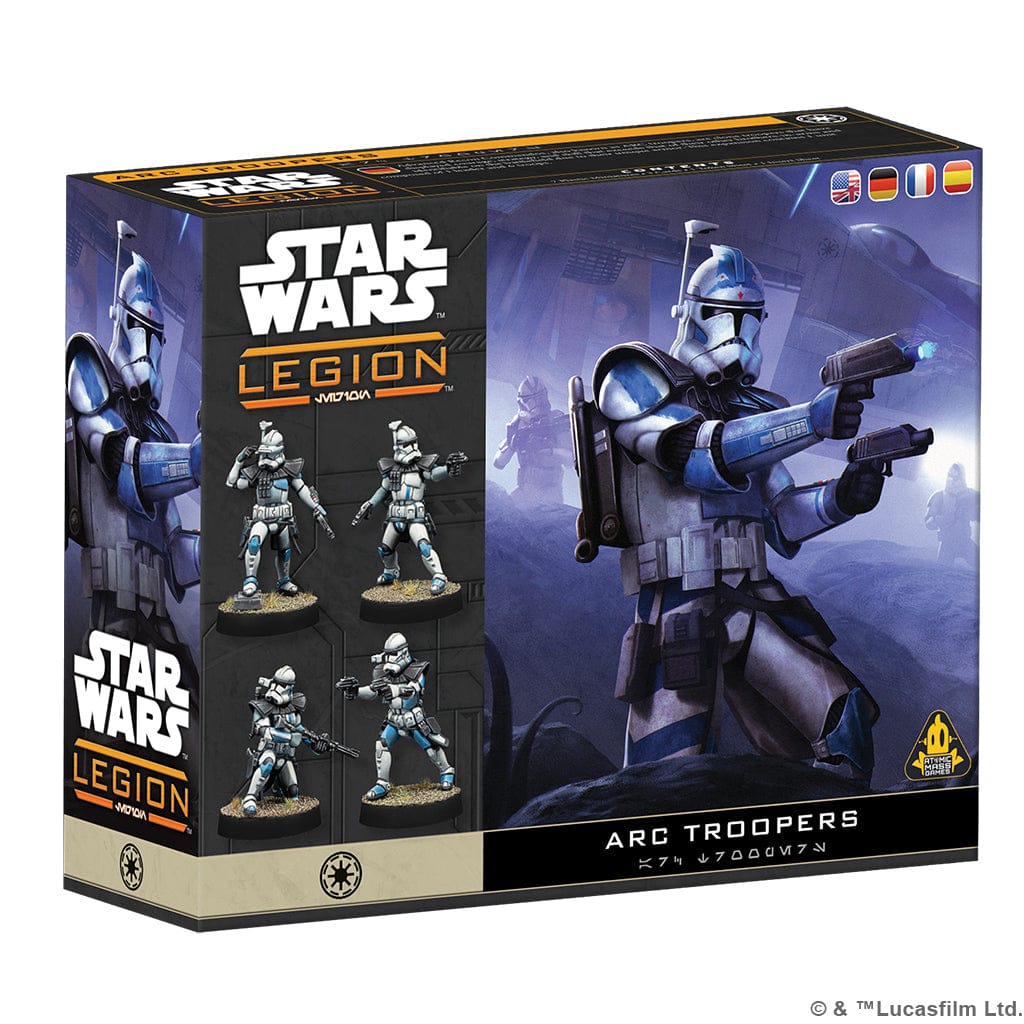 Atomic Mass Games Tabletop Games > Miniature Games > Expansions Star Wars: Legion - ARC Troopers Unit Expansion 841333133788 SWQ133