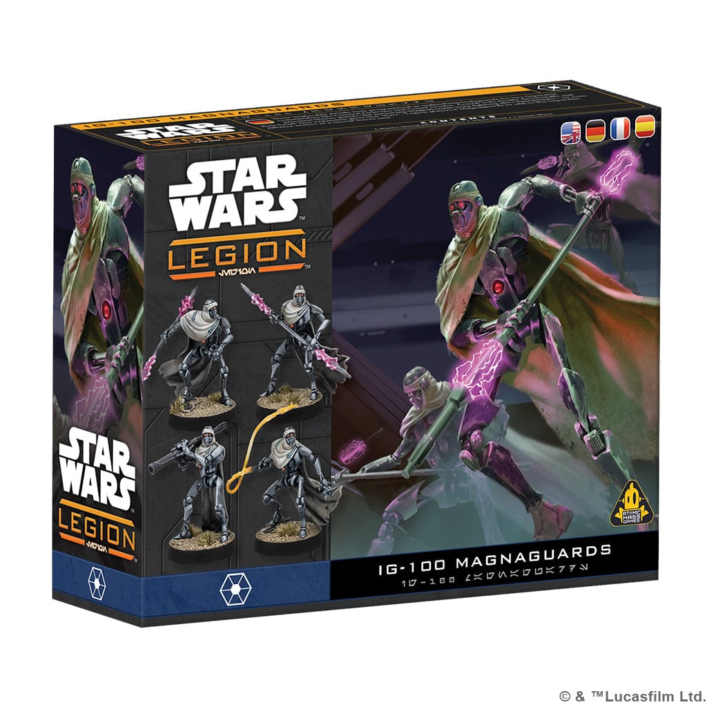 Atomic Mass Games Tabletop Games > Miniature Games > Expansions Star Wars: Legion – IG-100 Magnaguards 841333135270 SWQ58