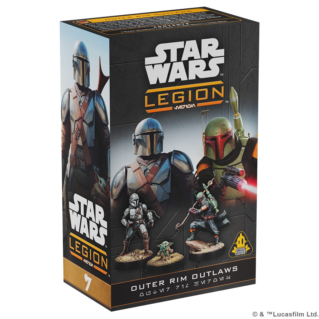 Atomic Mass Games Tabletop Games > Miniature Games > Expansions Star Wars: Legion - Outer Rim Outlaws 841333131159 SWQ138