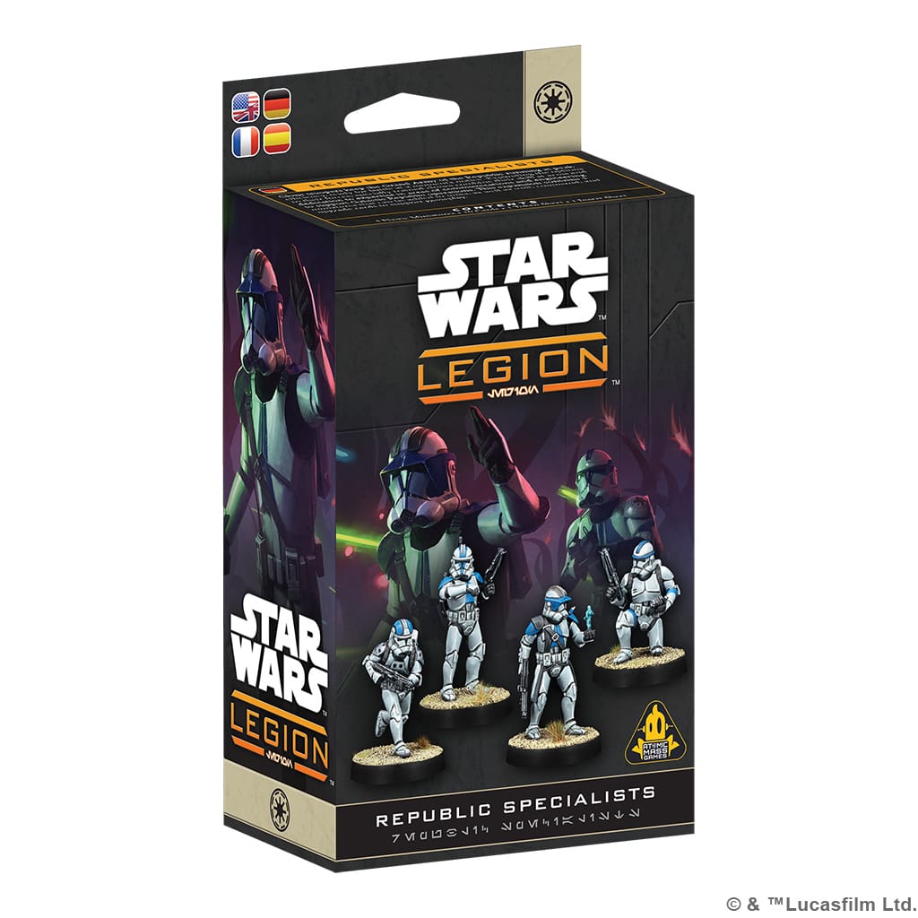 Atomic Mass Games Tabletop Games > Miniature Games > Expansions Star Wars: Legion - Republic Specialists 841333135119 SWQ200