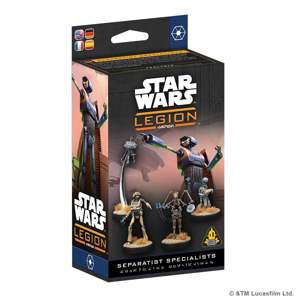 Atomic Mass Games Tabletop Games > Miniature Games > Expansions Star Wars: Legion - Separatist Specialists 841333135102 SWQ201