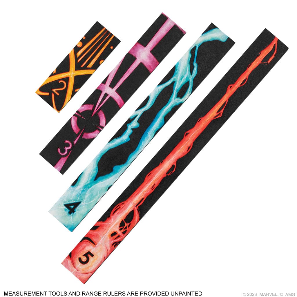 Atomic Mass Games Tabletop Games > Miniature Games Marvel: Crisis Protocol - Movement & Range Tool Pack 841333123390 CA11