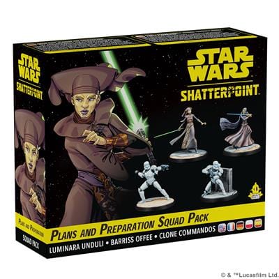Atomic Mass Games Tabletop Games > Miniature Games Star Wars: Shatterpoint - Plans and Preparations Squad Pack 841333121815 SWP04