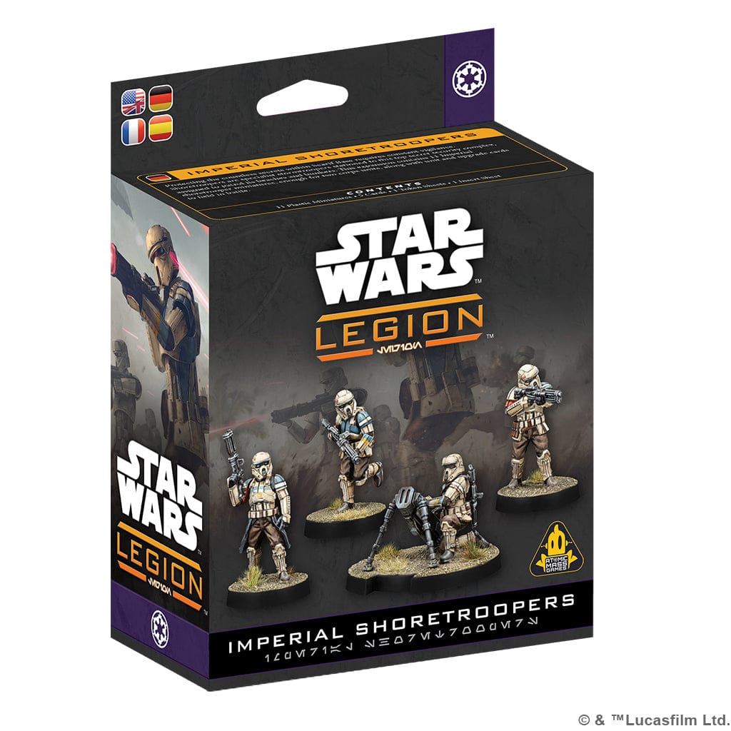 Atomic Mass Games Tabletop Games > Miniature Games Star Wars: Legion – Imperial Shoretroopers 841333135232 SWQ199