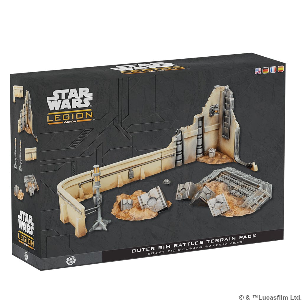 Atomic Mass Games Tabletop Games > Miniature Games Star Wars: Legion β Outer Rim Battles Terrain Pack 841333129033 SWQ137