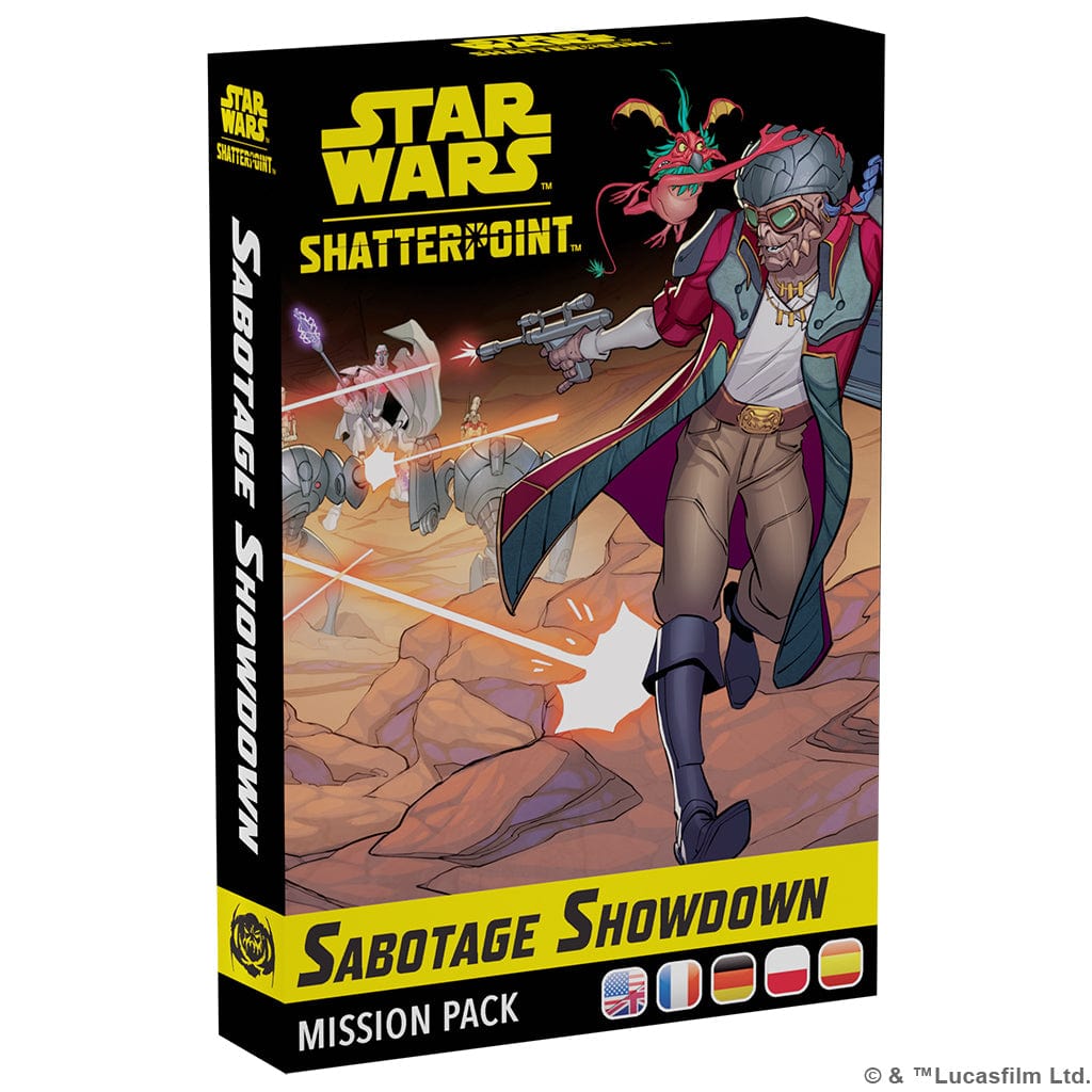 Atomic Mass Games Tabletop Games > Miniature Games Star Wars: Shatterpoint - Sabotage Showdown 841333123185 SWP45