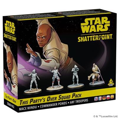 Atomic Mass Games Tabletop Games > Miniature Games Star Wars: Shatterpoint - This Party's Over Squad Pack 841333122362 SWP08
