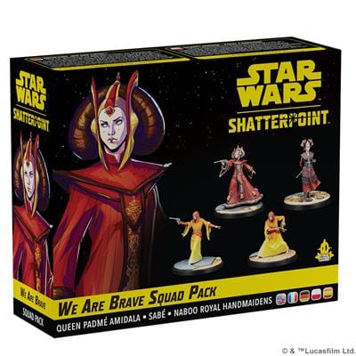 Atomic Mass Games Tabletop Games > Miniature Games Star Wars: Shatterpoint - We Are Brave Squad Pack 841333122584 SWP15